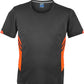 Aussie Pacific-Aussie Pacific Mens Tasman Tee(2nd 14 colors)-S / Slate/Neon Orange-Uniform Wholesalers - 5
