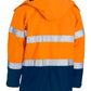 Bisley Taped Two Tone Hi Vis FR Wet Weather Shell Jacket (BJ8110T)