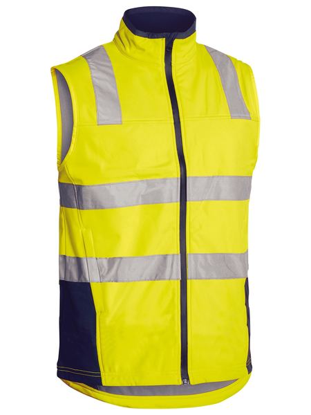Bisley Taped Hi Vis Soft Shell Vest (BV0348T)