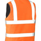 Bisley Taped Hi Vis Reversible Puffer Vest (BV0330HT)