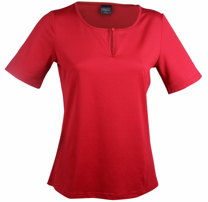 Stencil-Stencil Silvertech Ladies S/S Top--Uniform Wholesalers - 2