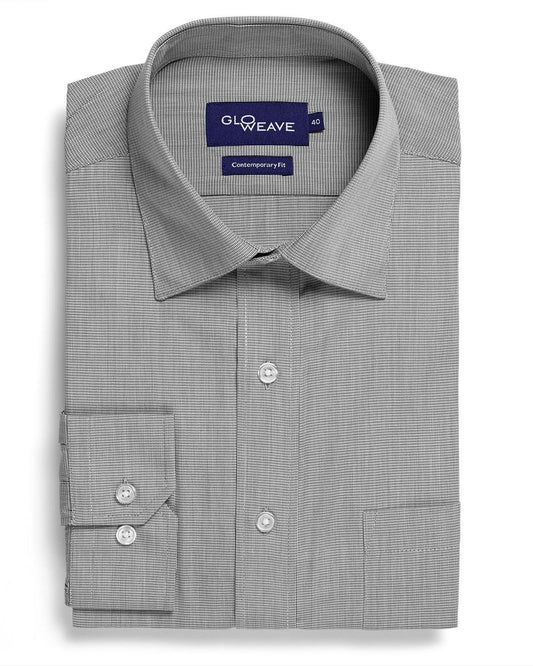 Gloweave Men's Puppy Tooth Check L/S Shirt (1267L)