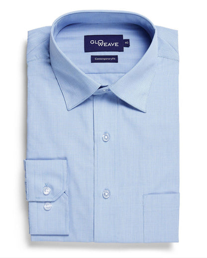 Gloweave Men's Puppy Tooth Check L/S Shirt (1267L)