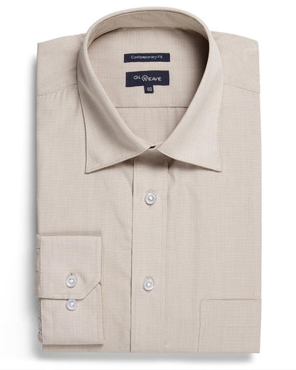 Gloweave Men's Puppy Tooth Check L/S Shirt (1267L)