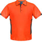 Aussie Pacific-Aussie Pacific Mens Tasman Polo( 1st 10 colors)-S / Neon Orange/Slate-Uniform Wholesalers - 9