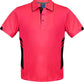 Aussie Pacific-Aussie Pacific Mens Tasman Polo( 1st 10 colors)-S / Neon Pink/Black-Uniform Wholesalers - 10