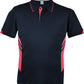 Aussie Pacific-Aussie Pacific Mens Tasman Polo( 1st 10 colors)-S / Navy/Neon Pink-Uniform Wholesalers - 7