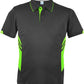 Aussie Pacific-Aussie Pacific Mens Tasman Polo( 1st 10 colors)-S / Slate/Neon Green-Uniform Wholesalers - 12