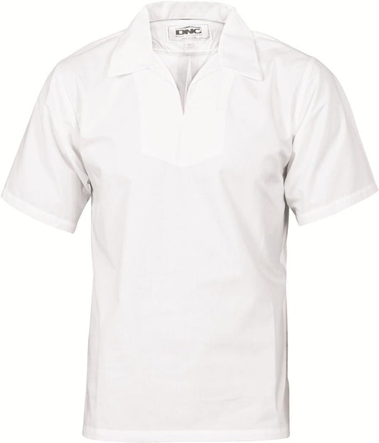 DNC V-Neck Food Industry Jerkin Short Sleeve (1311)