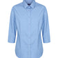 Gloweave Womens Premium Poplin 3/4 Sleeve Shirt (1520WZ)