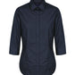 Gloweave Womens Premium Poplin 3/4 Sleeve Shirt (1520WZ)