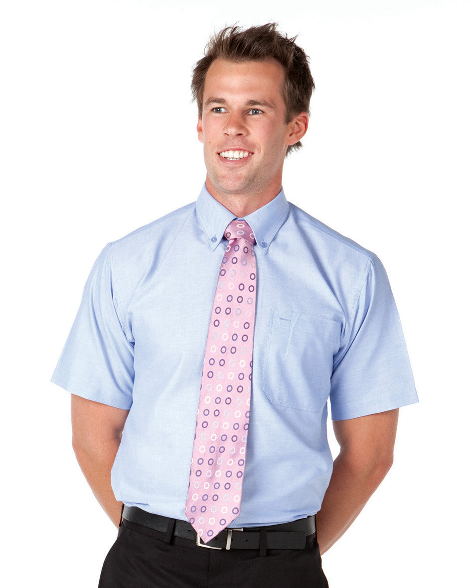 JB's Wear-Jb's Adults Short Sleeve Oxford Shirt--Uniform Wholesalers - 1