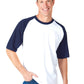 JB's Wear-JB's Two Tone Tee--Uniform Wholesalers - 1