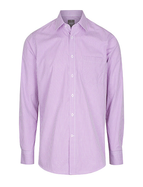 Gloweave Men's Gingham Long Sleeve Shirt (1637L) 2nd Color