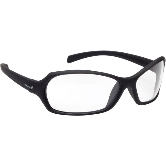 Bolle Safety Hurricane Black Frame As/Af Clear Lens Each Of 10 - (1662201)