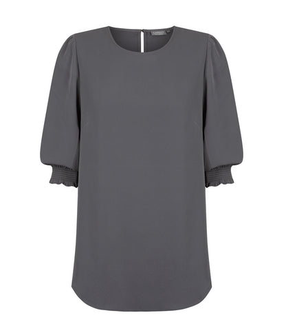 Gloweave 3/4 Sleeve Shirred Cuff Top (1799WZ)
