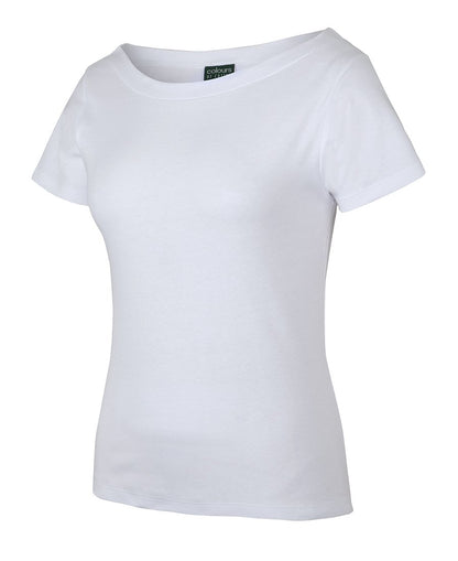 JBs Wear C of C Ladies S/S Boat Neck Tee (1BTS)