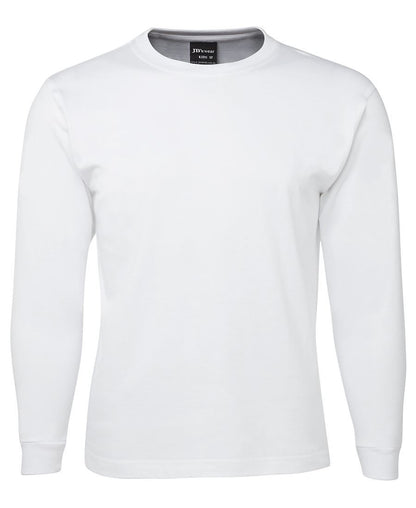 JB's Wear-Jb's Long Sleeve Tee - Adults-Snow Marle / 3XL-Uniform Wholesalers - 5