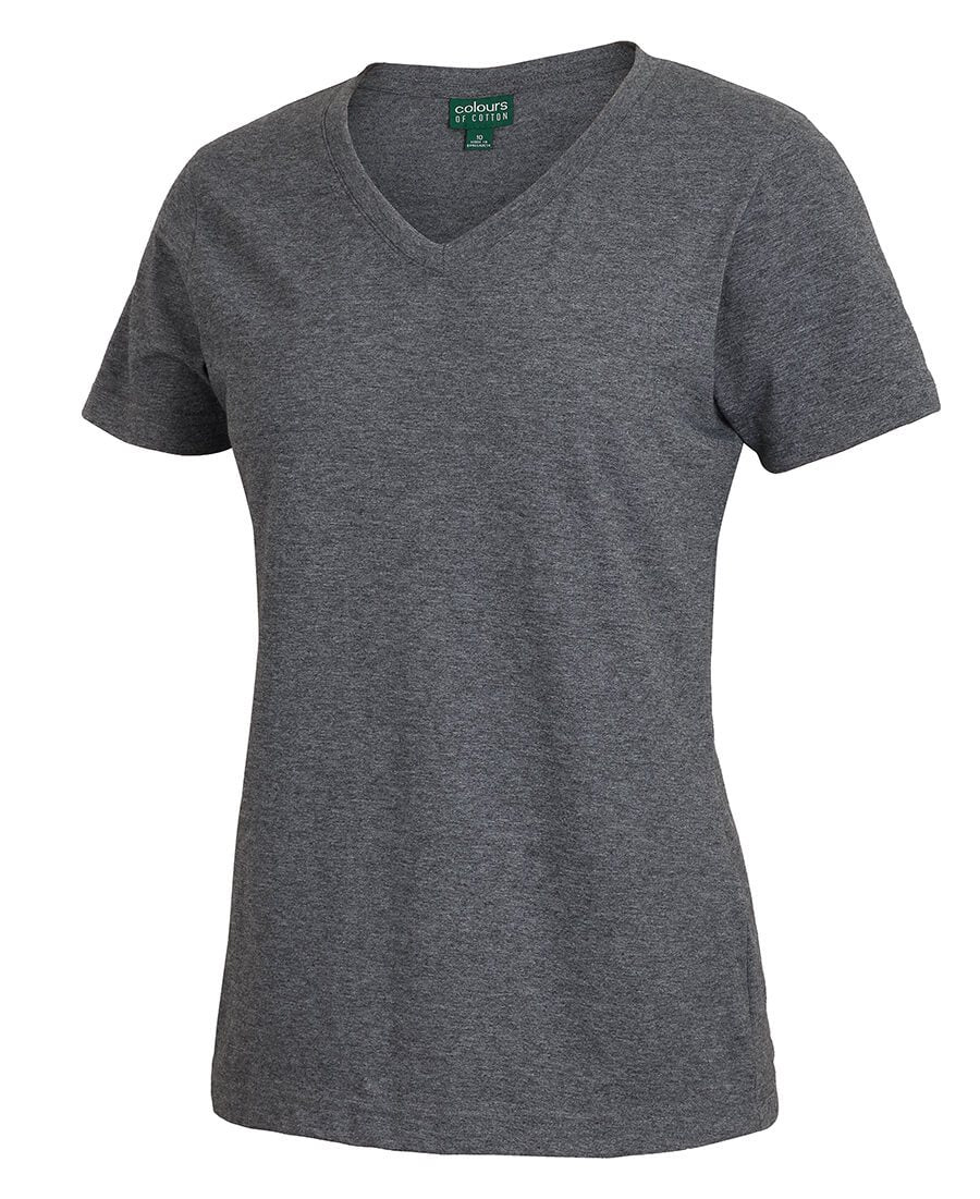 JBs Wear C Of C Ladies V-neck Tee (1VT1)