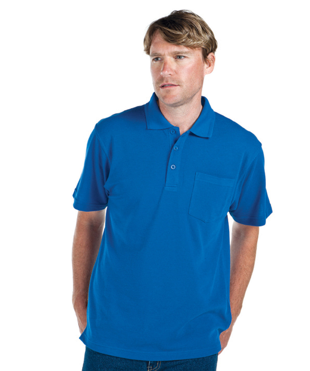 JB's Wear-Jb's Pocket Polo - Adults--Uniform Wholesalers - 1