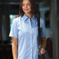 JB's Wear-JB's Ladies S/S Fine Chambray Shirt--Uniform Wholesalers - 1