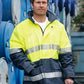 Winning Spirit Hi-Vis Long Line Jacket Polar With Fleece Lining (SW50)