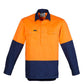 Syzmik Mens Hi Vis Closed Front Shirt (ZW560)