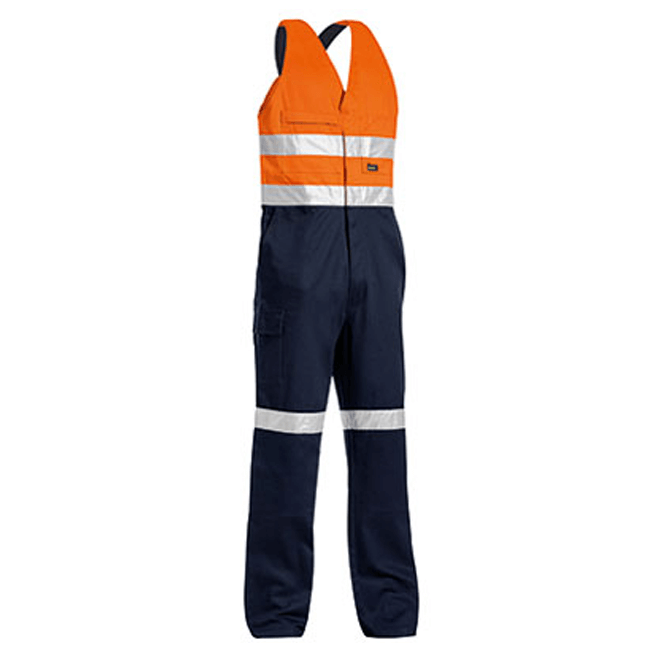 Bisley Taped Hi Vis Action Back Overall-(BAB0359T)