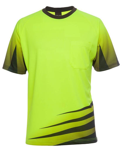 JBs Wear Hi Vis Rippa Sub Tee (6HVRT)