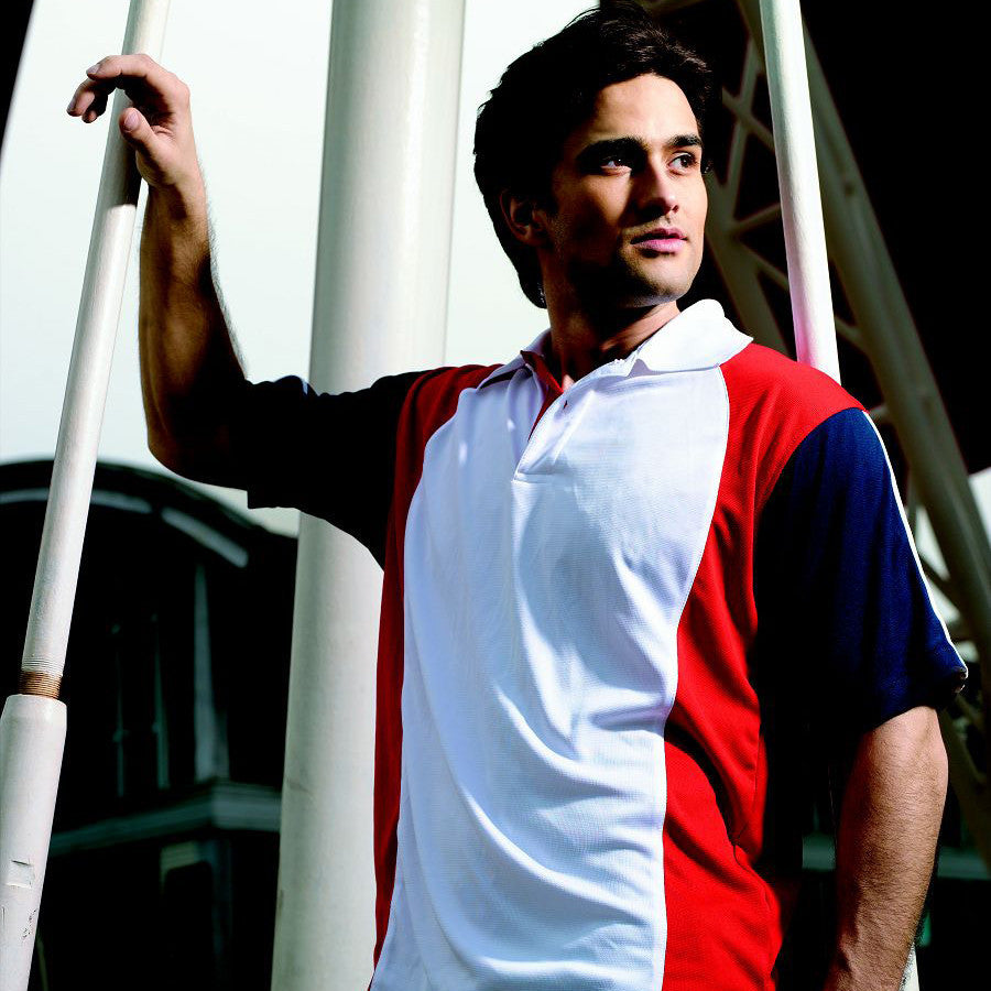 Bocini Breezeway Three Tone Polo-(CP0670)