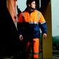 Bocini Hi-Vis Polar Fleece Lined Jacket With Tape-(SJ0430)