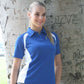 Bocini Ladies Team Essentials Short Sleeve Contrast Panel Polo -(CP0929)