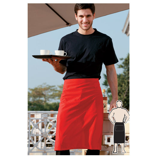 Bocini 3 Quarter Apron With Pocket-(WA0630)