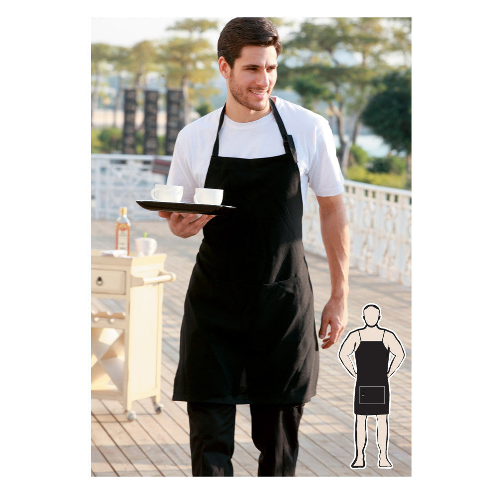 Bocini Cotton Drill Full Big Apron No Pocket-(WA0397)