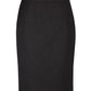 Biz Corporates-Biz Corporates Ladies Waisted Pencil Skirt-Black / 4-Corporate Apparel Online - 2