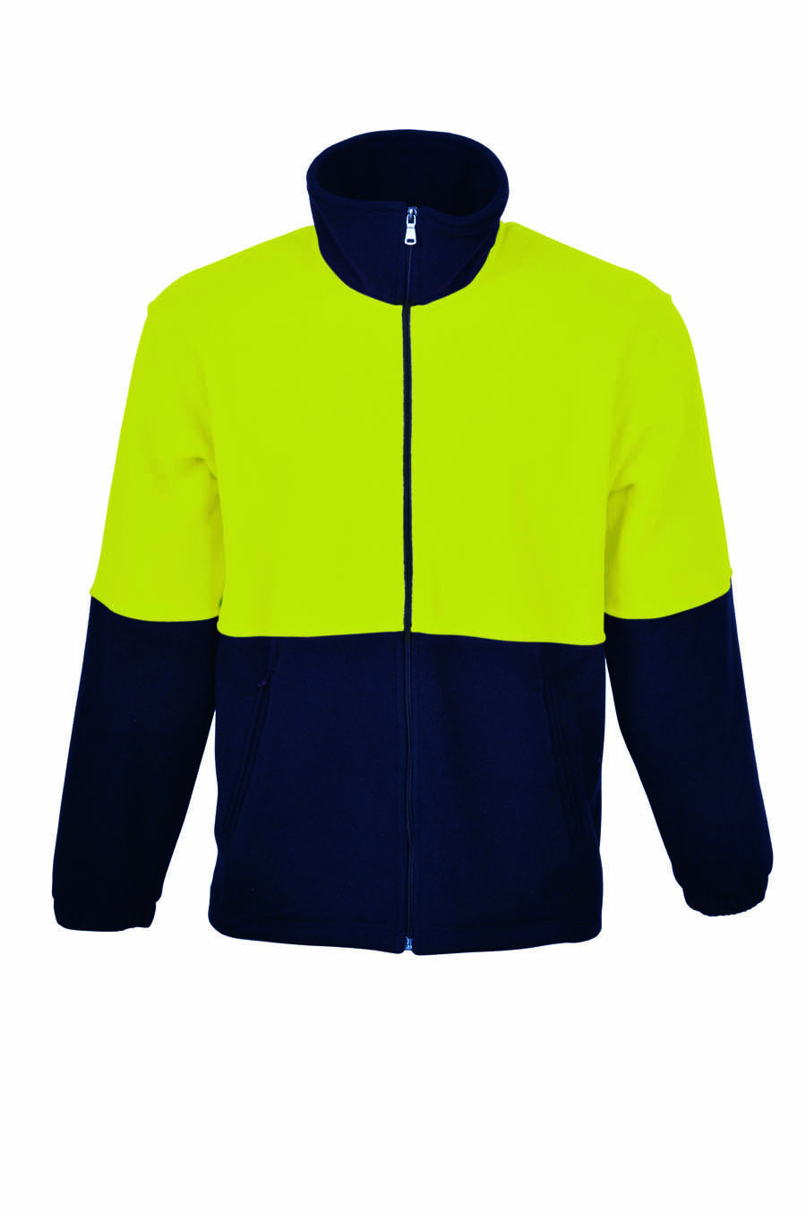 Bocini Hi-Vis Polar Fleece Jacket Full Zip-(SJ1238)