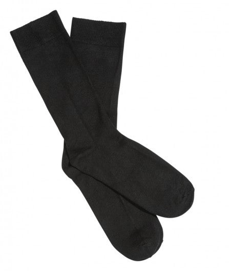 King Gee-King Gee Men's Bamboo Corporate Sock-6-10 / Black-Uniform Wholesalers