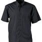 Stencil-Stencil Men's Nano Shirt (S/S)-Black / S-Uniform Wholesalers - 2