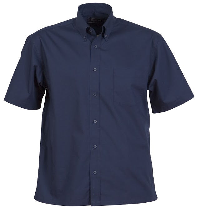 Stencil-Stencil Men's Nano Shirt (S/S)-Navy / S-Uniform Wholesalers - 4