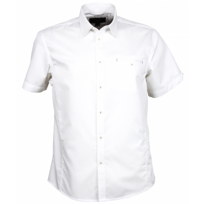 Stencil-Stencil Empire 2033 Mens S/S Shirt-S / White / White-Uniform Wholesalers - 2