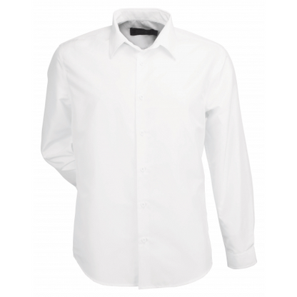 Stencil-Stencil Candidate 2035S Mens S/S Shirt-S / White-Uniform Wholesalers - 2