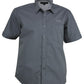 Stencil-Stencil Men's Inspire Shirt (S/S)-Charcoal / S-Uniform Wholesalers - 5