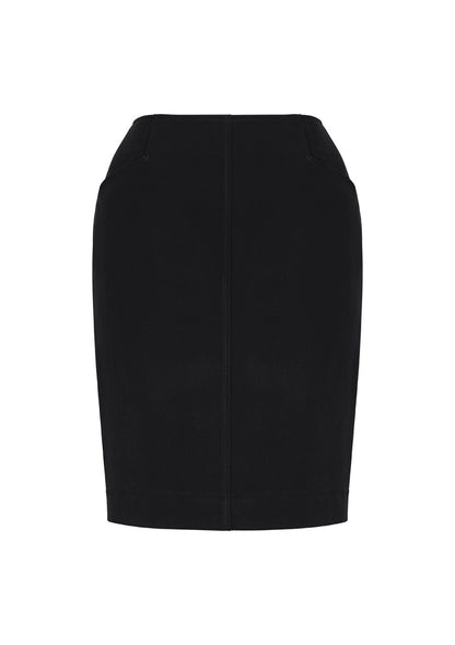Biz Corporate Womens Siena Bandless Pencil Skirt (20717)