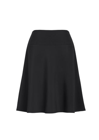 Biz Corporate Womens Siena  Bandless Flared Skirt (20718)