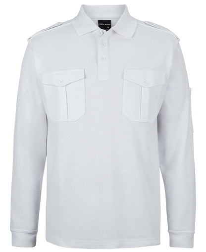 JB'S L/S 250 Epaulette Polo (210EL)
