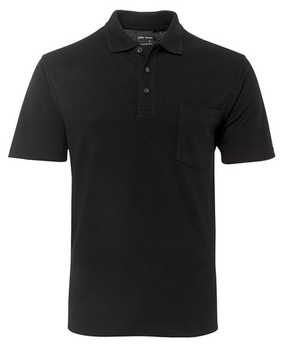 JB's Wear-Jb's Pocket Polo - Adults-Black / S-Uniform Wholesalers - 2