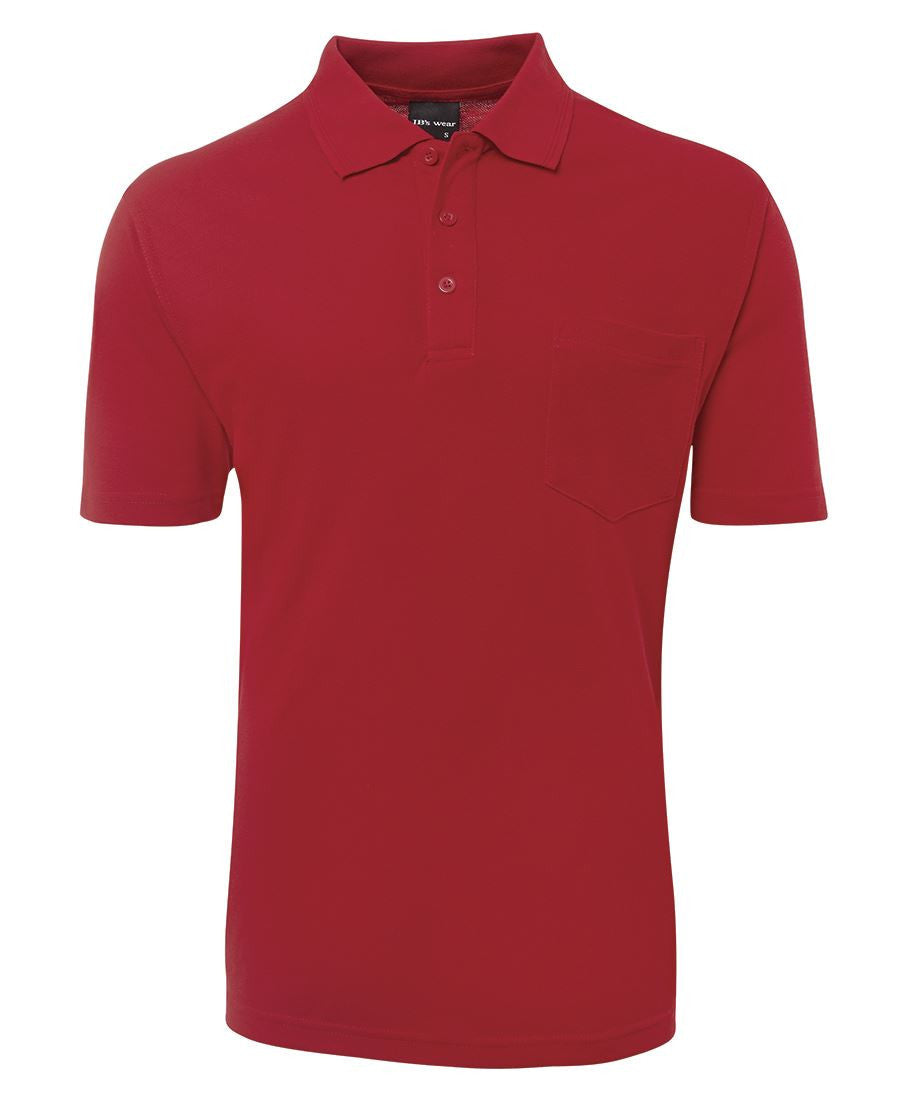 JB's Wear-Jb's Pocket Polo - Adults-Red / S-Uniform Wholesalers - 6