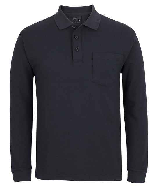 JBs Wear L/S Pocket Polo - Adults (210PL)