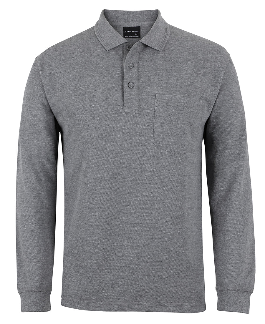 JBs Wear L/S Pocket Polo - Adults (210PL)