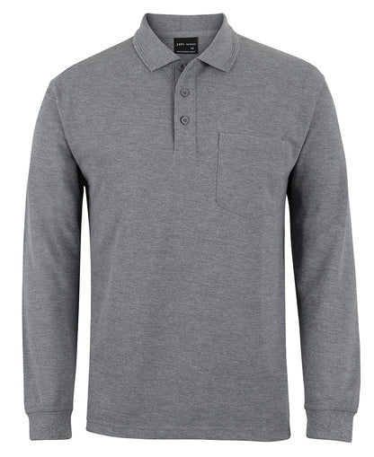 JBs Wear L/S Pocket Polo - Adults (210PL)